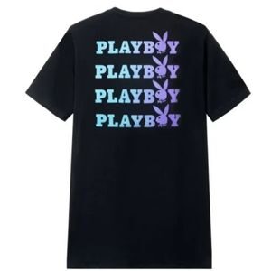 Playboy Collar Logo T Shirt