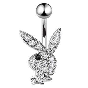 Playboy Belly Button Ring