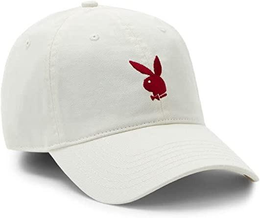 Playboy Hat White