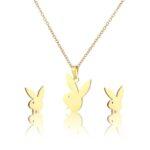 Playboy Chain Necklace Gold