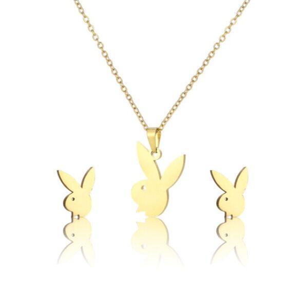 Playboy Chain Necklace Gold